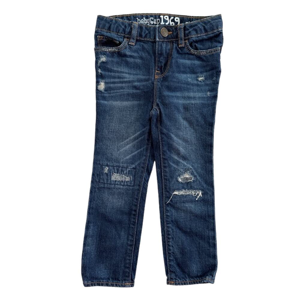 Gap Mini Skinny Fit Distressed Jeans Size 3